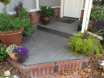 Trex Deck for the Front Porch — Deck Building & Repair project by Divine Decking