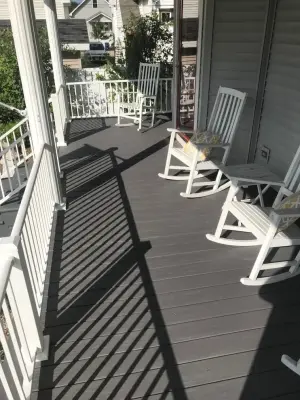 Veranda Renovation — Deck Building & Repair project by TECH FIVE Design & Build LLC