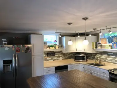 Complete Basement Culinary Space — Deck Building & Repair project by Comfort Zones By Design LLC