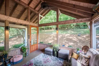Canopy and Grate — Deck Building & Repair project by The Porch Company