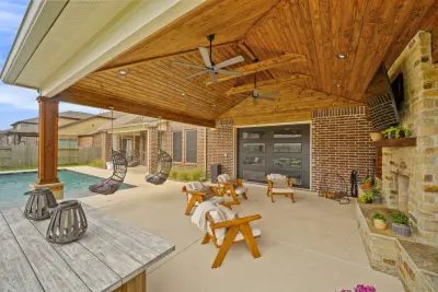 Garage Gable — Deck Building & Repair project by Backyard Retreats