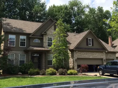 GAF Camelot II System, Weatherwood — Deck Building & Repair project by Ohio Exteriors
