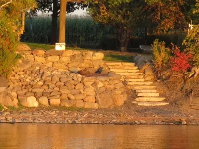 Shumway's Landscaping - Retaining Wall Construction in Swanton, VT