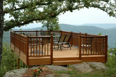 Mountain View Garapa Deck in Huntsville, AL — Deck Building & Repair project by Deckbuilders