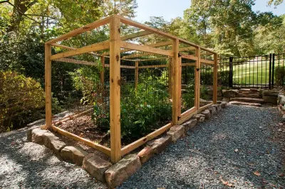 Garden Barriers — Deck Building & Repair project by Atlanta Decking & Fence Co., Inc.