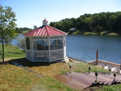 Outdoor Pavilions — Deck Building & Repair project by Outdoor Living Inc