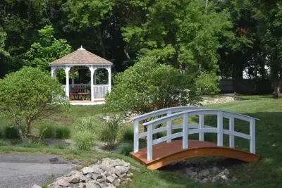 Bridge-Connected Gazebo — Deck Building & Repair project by Baystate Outdoor Personia