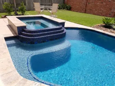 Bratton Pools - Landscape Design in Richmond, TX