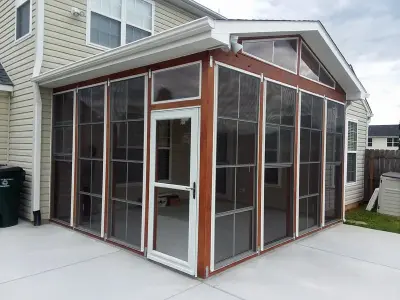 Gibsonville NC Three-Season Room — Deck Building & Repair project by Archadeck Piedmont Triad