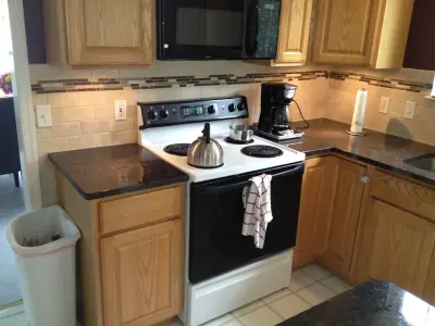Olmsted Falls Stone and Backsplash — Deck Building & Repair project by 24/7 Deck Builders