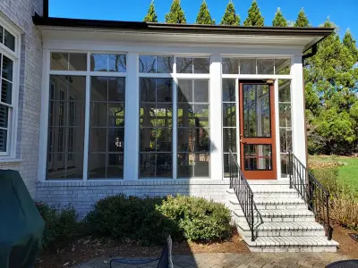Greensboro NC Screened Porch Transformation to a Three-Season Room — Deck Building & Repair project by Archadeck Piedmont Triad