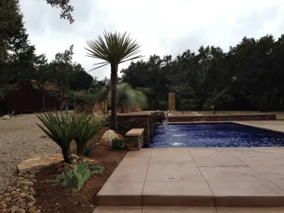 Mediterranean Pool — Landscape Construction project by Sierra Outdoor Living, L.L.C.
