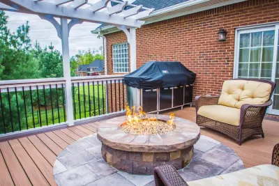 Fire Pit Hall Project — Deck Building & Repair project by Smoky Mountain Deck Builders