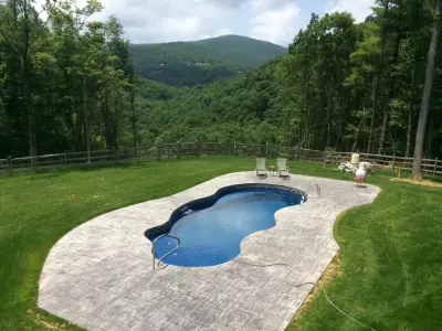 Hannan Pool in Boone, NC — Deck Building & Repair project by Waterworks Pool & Spa