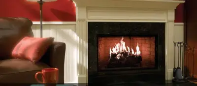 Firebox for Wood Burning by Heat N Glo — Deck Building & Repair project by Northfield Fireplace & Grills
