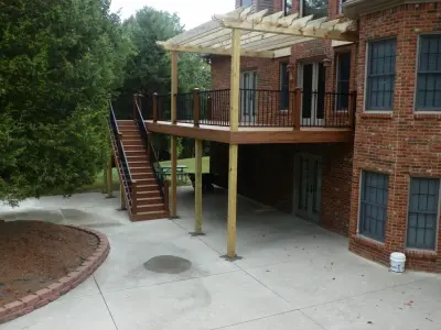 Henryville Inside — Deck Building & Repair project by Weddington Construction