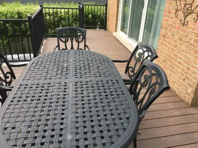 Highland Park Decking Composite — Deck Building & Repair project by Unique Deck Builders