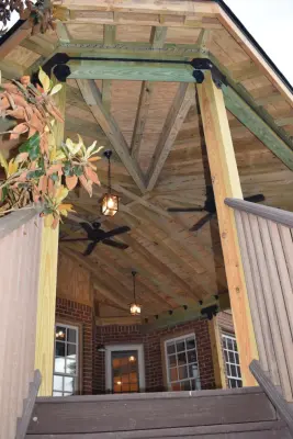 Sloped Roof Canopies — Deck Building & Repair project by Epoch Construction LLC