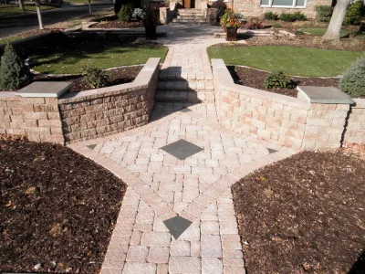 Urban Backyard Pool — Landscape Construction project by Signature Patio & Landscape Co.
