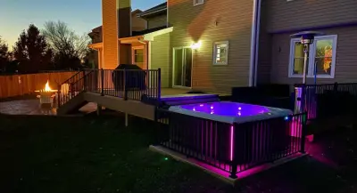Timbertech Hot Tub — Deck Building & Repair project by Deck & Drive Solutions