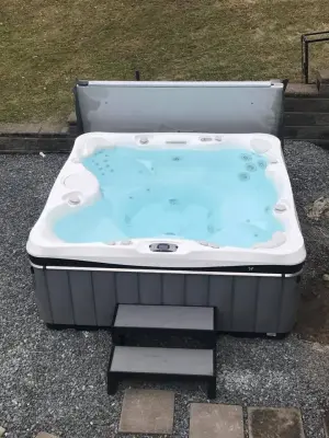 Spa for Socializing — Deck Building & Repair project by Recreation Unlimited