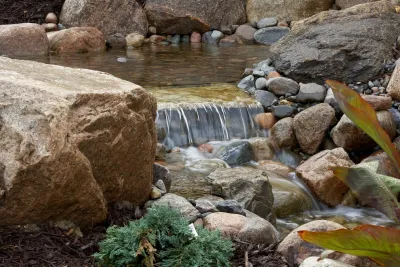 Custom Waterfall — Landscape Construction project by Signature Patio & Landscape Co.