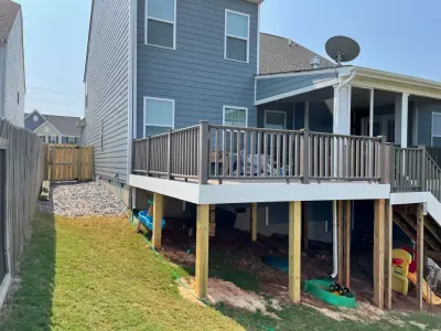 IDekk Deck Add-on — Deck Building & Repair project by Myers Contracting Services LLC