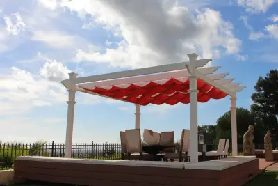 Infinite Canopy Crimson — Deck Building & Repair project by Infinity Canopy