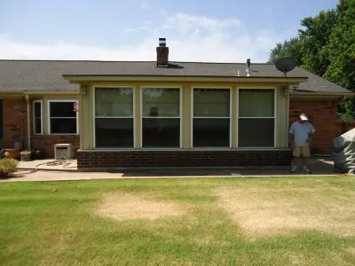 Fegaly Personalized Insulated Patio Awning — Deck Building & Repair project by Phoenix Builders Of Tulsa LLC