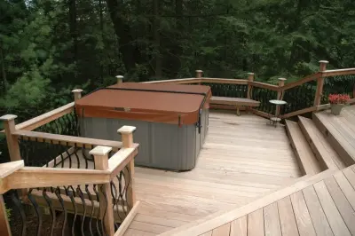 Avon, Connecticut Ipe Sophistication — Deck Building & Repair project by Archadeck Of Central Connecticut