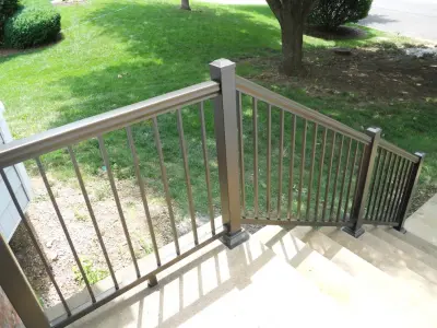 Jalonack - Handrail Initiative — Deck Building & Repair project by Williams Aluminum Railing