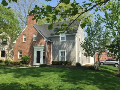 James Hardie Fiber Cement Siding and New Gutters Installation — Deck Building & Repair project by Ohio Exteriors