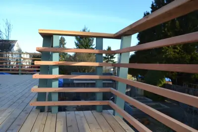 Bespoke Steel and Wood — Deck Building & Repair project by Tight Knot Design Build LLC