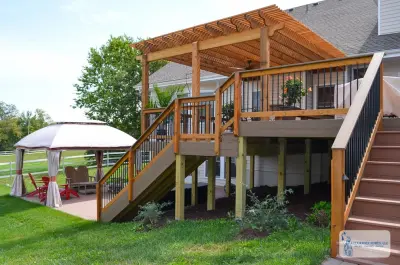 Kansas City Multi-Story Deck Renovation — Deck Building & Repair project by Alexander Decks