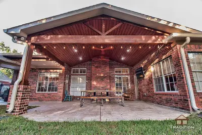 Katy Patio Expansion — Deck Building & Repair project by Tradition Outdoor Living