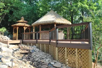 Lakeside Outdoor Retreat in Lexington, SC — Deck Building & Repair project by Archadeck Of Central South Carolina