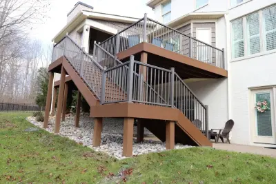 Landis Lakes Outdoor Living and Roof Deck Structure — Deck Building & Repair project by KLC Decking And Outdoor Living