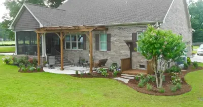 Arbor Landscaping — Deck Building & Repair project by Earth Wood Fire Landscape