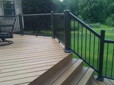 Landsverk - Handrail Initiative — Deck Building & Repair project by Williams Aluminum Railing