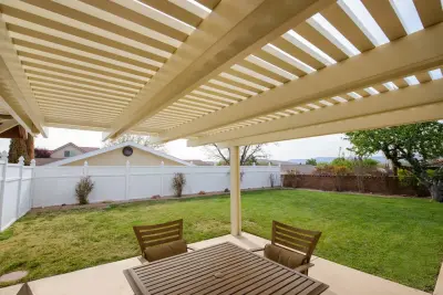 Grid Canopies — Deck Building & Repair project by The Awning Company