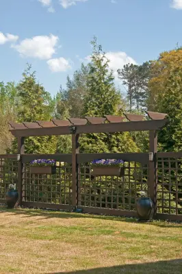 Grid Fencing — Deck Building & Repair project by Atlanta Decking & Fence Co., Inc.