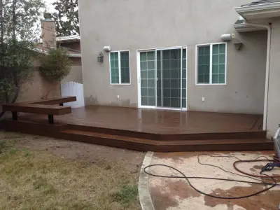 Long Beach Trex Flooring — Deck Building & Repair project by Divine Decking