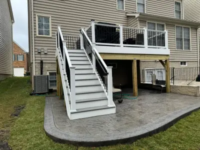 Lorton Outdoor Deck and Patio — Deck Building & Repair project by Stoneridge Outdoor Living