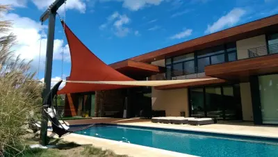 Los Altos Shade Canopies — Deck Building & Repair project by Pacific Shade Sails
