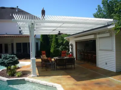 Adjustable Louvered Roof Systems — Deck Building & Repair project by Deck & Patio Living