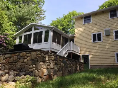 Enjoying Nature with Your Family — Deck Building & Repair project by New England Sunrooms & Conservatories, Inc.