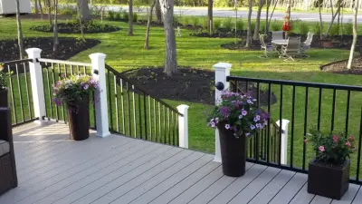 Effortless Trex Transcend Deck in Hoffman Estates, IL — Deck Building & Repair project by Miles Bradley Building And Remodeling