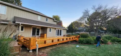 Luby Platform — Deck Building & Repair project by ESM Strategies LLC