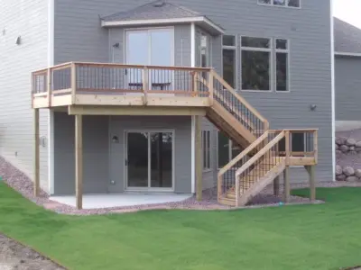 Maple Grove Patios — Deck Building & Repair project by Schonhardt And Sons Home Improvements