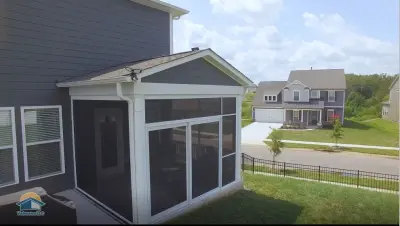 Illusion Pull-Down Screens — Deck Building & Repair project by Valverax LLC